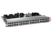 Cisco WS X4648 RJ45 E RF 48 Port Catalyst Switch Module