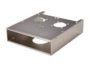 iStarUSA RP 2HDD2535 5.25 Drive Bay Cage for 3.5 and 2.5 Hard Drives