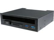 iStarUSA T 5K25TU SA 5.25 to Slim ODD and 2.5 SATA 6Gb s Trayless Hot Swap Cage with USB 3.0