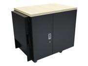 APC NetShelter CX 18U Secure Soundproof Server Room in a Box Enclosure International