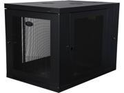 Tripp Lite 12U Wall Mount Rack Enclosure Cabinet Hinged Back Server Depth SRW12US33