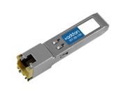 AddOn Cisco SFP GE T Compatible 1000Base TX SFP Transceiver Copper 100m RJ 45