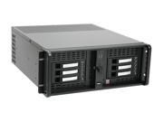 iStarUSA D 406 B6SA SILVER ND 4U Rackmount Server Case 6xSATA Hot Swap 20 depth Only