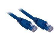QVS 25ft CAT6A 10Gigabit Ethernet Blue Patch Cord