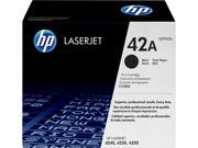 HP 42A LaserJet Toner Cartridge - Black HP 42A LaserJet Toner Cartridge - Black