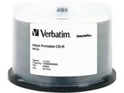 Verbatim 700MB 52X CD R White InkJet Printable Disc Model 94904