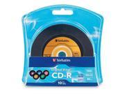 Verbatim 700MB 52X CD R 10 Packs Disc Model 96858
