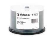 Verbatim 700MB 52X CD R Thermal Printable 50 Packs MediDisc Media Model 94738