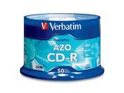 Verbatim 700MB 52X CD R 50 Packs DataLifePlus Branded Disc Model 94523