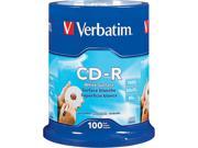Verbatim 700MB 52X CD R 100 Packs Disc Model 94712