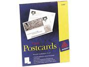 Postcards for Laser Printers 4 x 6 Uncoated White 2 Sheet 100 Box