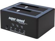 BYTECC T 300D Super Speed USB 3.0 to Dual SATA III Docking with Stand Alone Duplicator