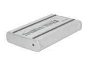 With sleek aluminum skin and sturdy structure, the macally PHR-250CC external enclosure provides a safe, cool case for 2.5 internal IDE hard drives.It is versatile enough to operate smoothly with both PC and Macs, and includes two FireWire (IEEE 1394) ports so it can get daisy-chained with other drives. Connection options provide choices for optimum data transfer speeds.    Things inside are kept cool by the aluminum body substituting as a heat sink, and your data truly portable, because you can move it from computer to computer without rebooting, thanks to plug-and-play and hotswapable operation. LEDs indicate power and operation status, and rubber strips at the top and bottom of this product that absorb shock for smoother operation of this device. The USB power cable included can be used for providing additional power supply to the drive. macally brings us another great option for portable data storage! AC Adapter: No Material: Aluminum Dimensions: 3 x 5.1 x 0.8 Internal Interface: IDE Features: Compact size for portability  Shock absorbent rubber strip on top and bottom  Solid Aluminum body for protection and excellent heat dissipation  Design for 2.5 IDE HDD (up to 9mm height)  Works with both Mac and PC computers  Supports both USB2.0 & USB1.1 connection  Supports IEEE 1394 A FireWire connection  Dual FireWire ports for daisy chain  Supports hot plug and play  Active LED to indicate power and data access  No AC power adapter required Operating Systems Supported: Windows XP/Vista/7; Max OS 10.1 to 10.7 Weight: 6.9oz Package Contents: 2.5 External Enclosure USB Cable USB Power Cable Firewire Cable Driver Disk