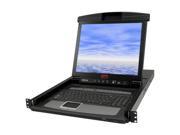 APC AP5808 Rackmount LCD Console with Integrated KVM Switch