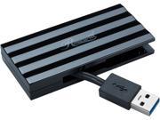 Rosewill RHB 320B USB 3.0 4 Ports Mini Hub with Built in Cable