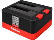ENERMAX EB311SC Black Orange USB 3.0 Hard Drive Docking Hot Swap Super Charge Port SATA I II III HDD or SSD