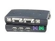 CABLES TO GO 35554 Port Authority2 2 Port VGA USB and PS 2 KVM Switch