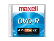 maxell 4.7GB 16X DVD R Single Disc Model 638000