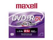 maxell 8.5GB 2.4X DVD R DL Single Disc Model 634080