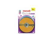 maxell 16X DVD R 5 Packs Disc Model 639031