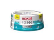maxell 700MB 48X CD R 25 Packs Media Model 648445
