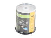 HP 4.7GB 16X DVD+R Inkjet Printable 100 Packs Disc Model 02055