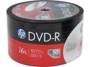 HP 4.7GB 16X DVD R 50 Packs Disc Model DM00070B