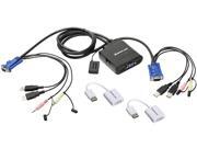 IOGEAR GCS72DPKIT 2-Port USB VGA Cable KVM with DisplayPort Adapters IOGEAR GCS72DPKIT 2-Port USB VGA Cable KVM with DisplayPort Adapters