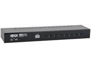 Tripp Lite 8 Port 1U Rackmount DVI USB KVM Switch with Audio and 2 Port USB Hub