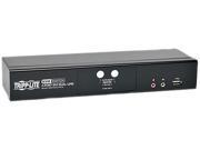 Tripp Lite 2 Port DVI Dual Link USB KVM Switch w Audio and Cables