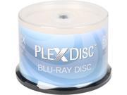 PlexDisc 25GB 6X BD R 50 Packs Disc Model 633 814