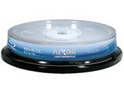 PlexDisc 50GB 6X BD R DL Inkjet Printable 10 Packs CD DVD R RW Media Model 645 C12