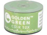 GoldenGreen 700MB 52X CD R 50 Packs Disc Model B31 800