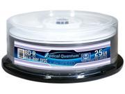Optical Quantum 25GB 6X BD R White Thermal Everest Hub Printable 25 Packs Blu ray Disc Model OQBDR06WTP E 25