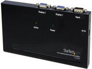 StarTech 2 Port High Resolution VGA Video Splitter 350 MHz ST122PRO