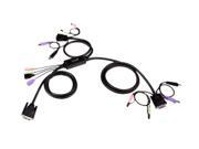 Startech Sv215micdvia 2 Port Usb   Dvi Kvm On - A - Cable With Audio