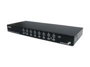 Startech Sv1631dusbuk 16 Port 1u Rack Mount Usb Kvm Switch Kit With Osd And Cables