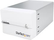 StarTech S3520WU33ER White 2 Bay RAID Enclosure with UASP