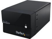 StarTech S3520BU33ER Black 2 Bay RAID Enclosure with UASP