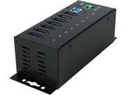 StarTech ST7300USBME 7 port industrial USB 3.0 hub ESD and surge protection