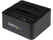 StarTech.com USB 3.1 10Gbps Standalone Duplicator Dock for 2.5 3.5 SATA SSD HDD Drives with Fast Speed Duplication up to 28GB min