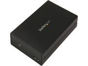 StarTech S251BU31315 Black Drive Enclosure for 2.5 SATA SSDs HDDs USB 3.1 10Gbps USB A USB C