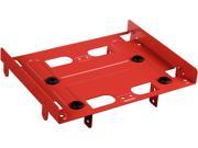 Sharkoon 5.25 BayExtension Mounting Frame 4 HDD Simultaneously Red