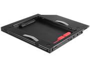 VANTEC MRK HC95A BK SSD HDD Aluminum Caddy for 9.5mm ODD Laptop Drive Bay