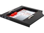 BYTECC BRACKET CD950BK 4 Channels Laptop Caddy Tray for SATA III HDD SSD