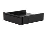 SilverStone SST FP58B 5.25 Aluminum Cover Bay for Slot load Slim ODD and 4 x 2.5 HDD SSD Black