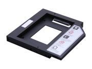 SilverStone TS09 12.7mm Height 2.5 SATA HDD SSD Caddy for Laptop 2.5 SSD HDD Conversion Tray Black