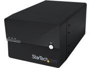 StarTech S352BMU3N Black Dual Bay Gigabit NAS RAID Enclosure for 3.5? SATA Hard Drives w WebDAV and Media Server
