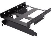 SYBA SY ACC25050 PCI Slot SSD HDD Bracket Support 2 x 2.5 and 1 x 3.5 SSD HDD Secure it through PCI Slots