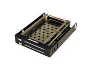 Addonics AE25SNAP2SA Snap In Double Drive Mobile Rack